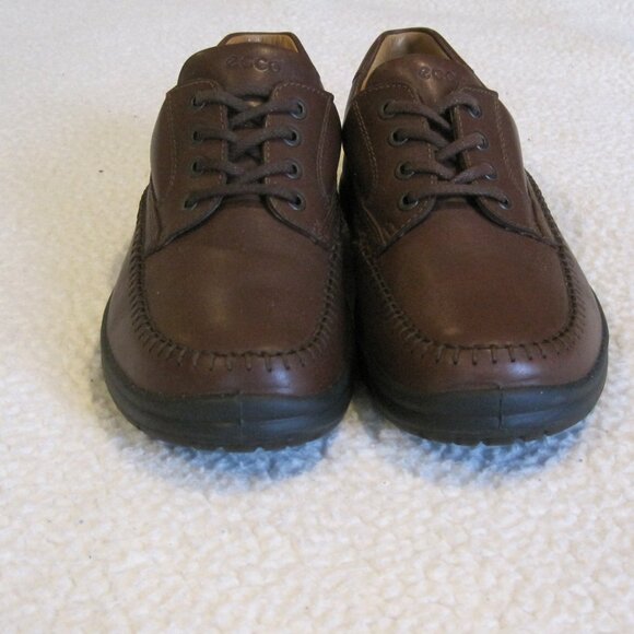 NEW Ecco Seawalker BROWN(RUST) Oiled Leather Men's Shoes Size EU 42(US 8-8.5) - Picture 10 of 13